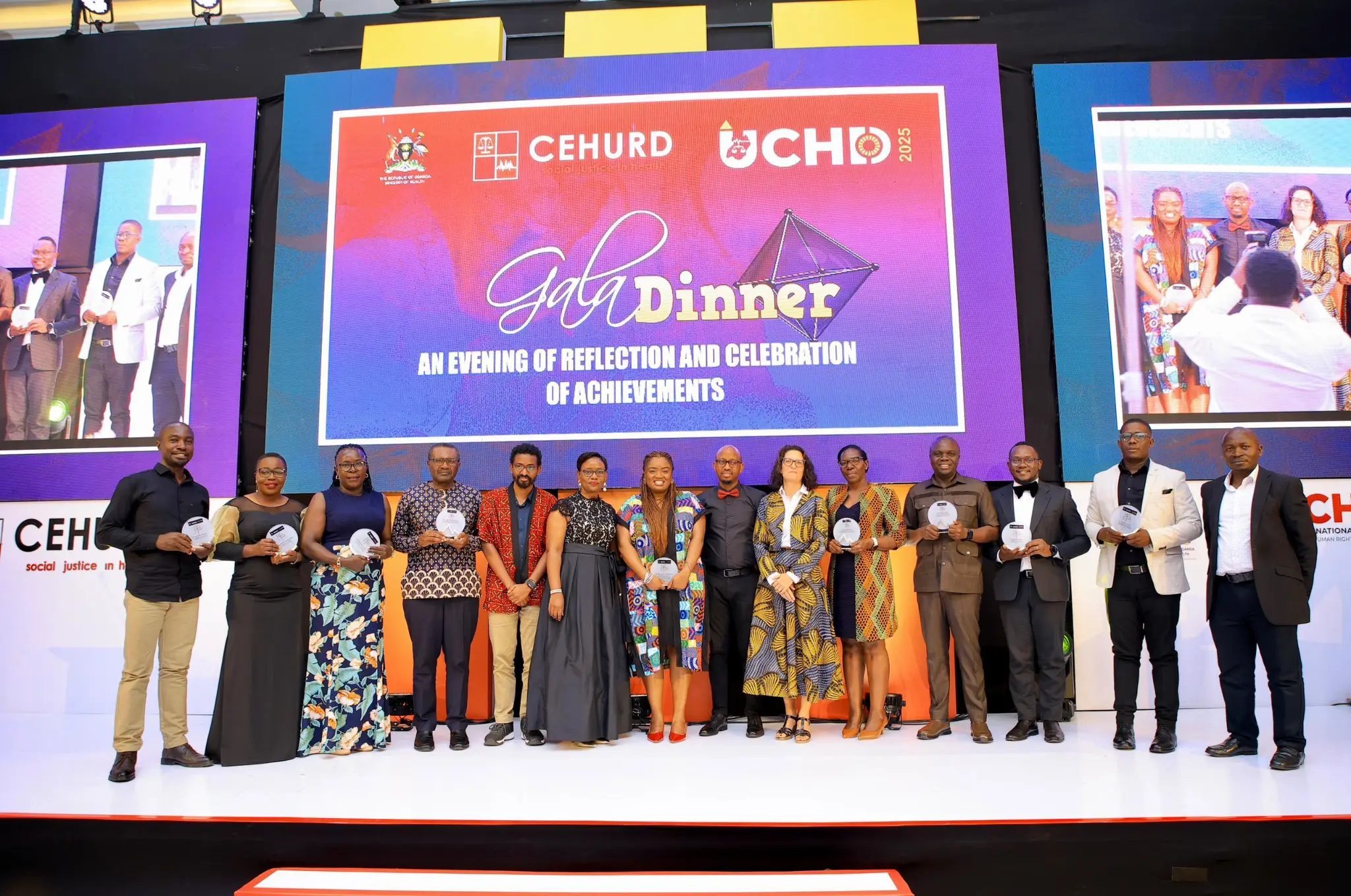 TSB team at CEHURD Gala Dinner awards ceremony celebrating achievements