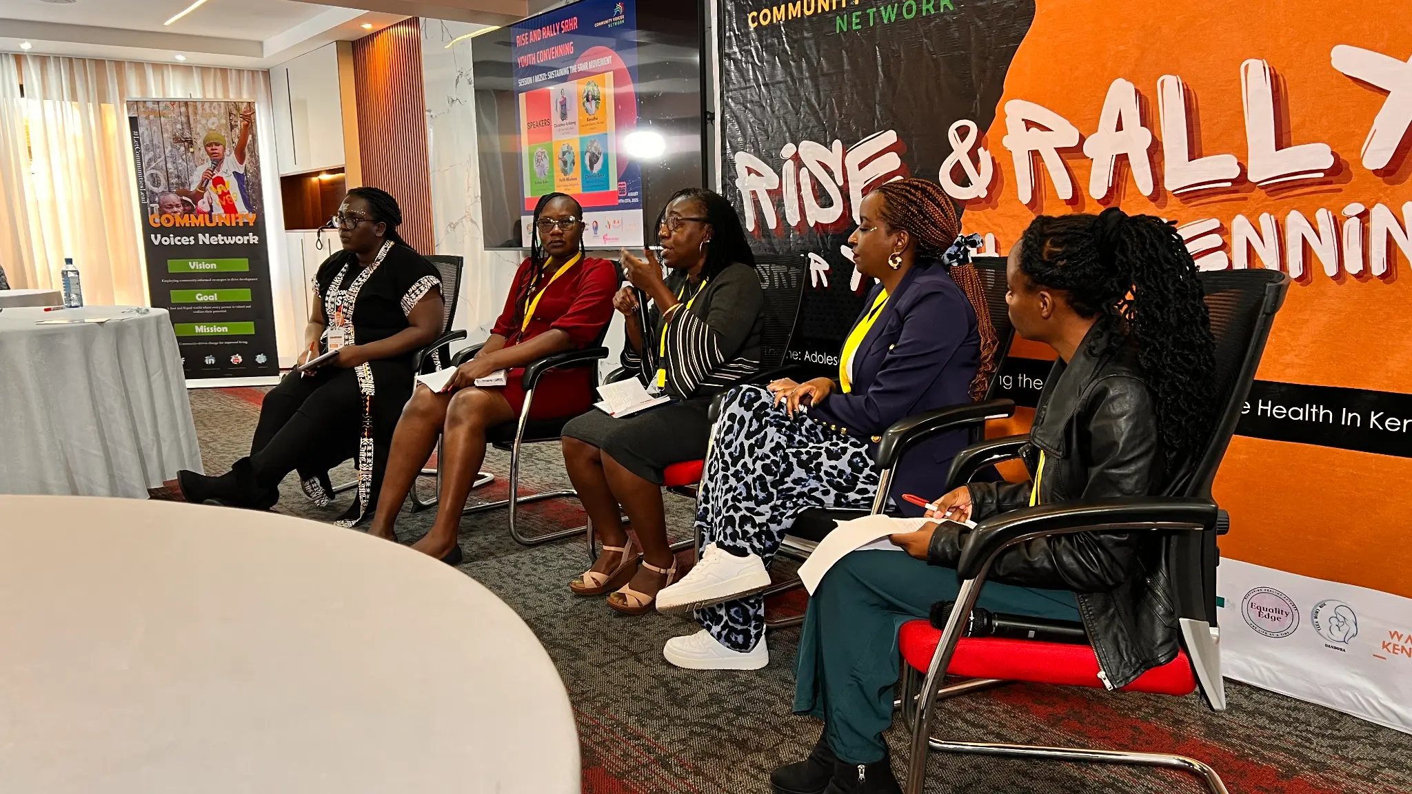 Rise and Rally panel discussion