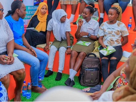 Youth Voices and Action Initiative - adolescent discussion group in Kenya